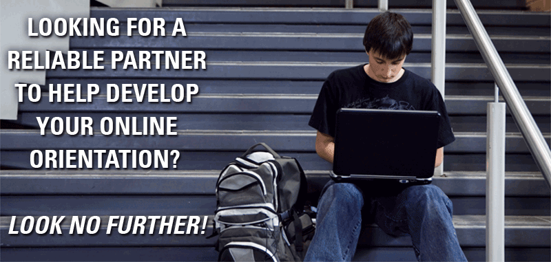 Looking for a reliable partner to help develop your online orientation?